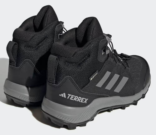 Черни детски зимни обувки Adidas
